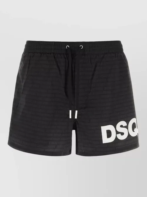 Dsquared2 - poly swim shorts short length cut