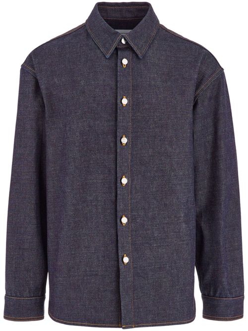 Da notare i polsini c Cotton shirt