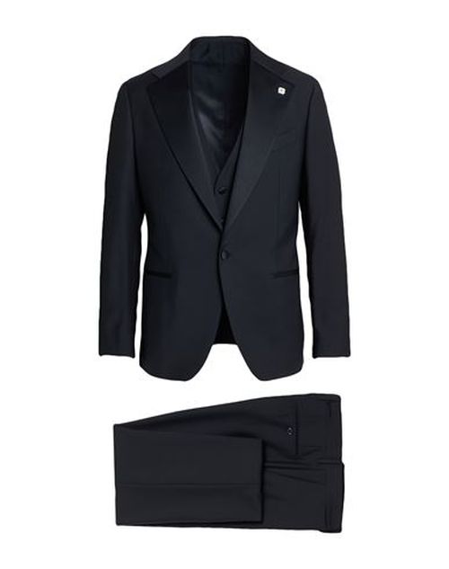 Man Suit Midnight blue Size 44 Wool, Polyester
