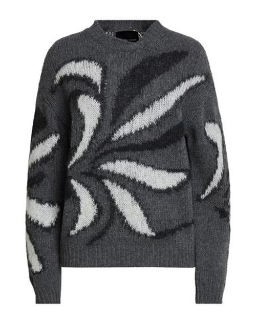 Woman Sweater Grey Size M Merino Wool, Mohair wool, Polyamide