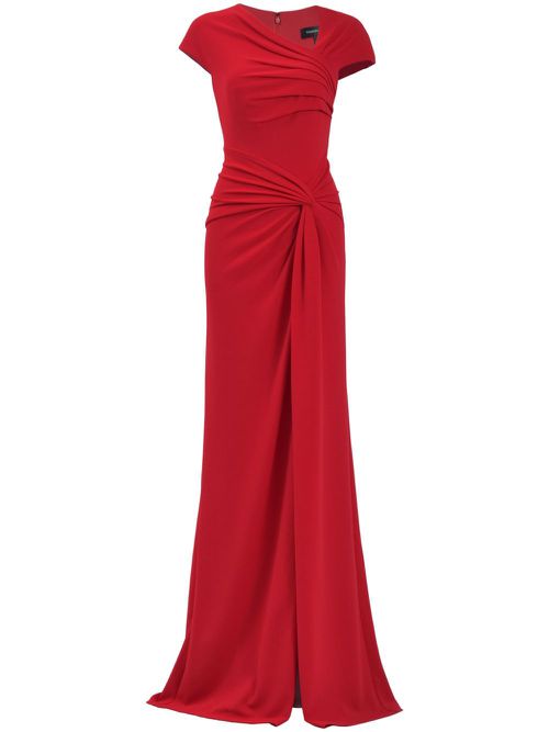 Tadashi Shoji | Beloit Ribbon Embroidered Gown | Realry