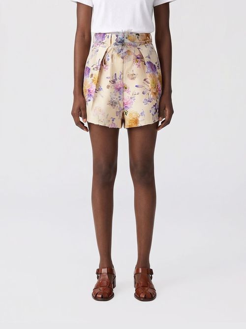 Shorts Woman color Beige