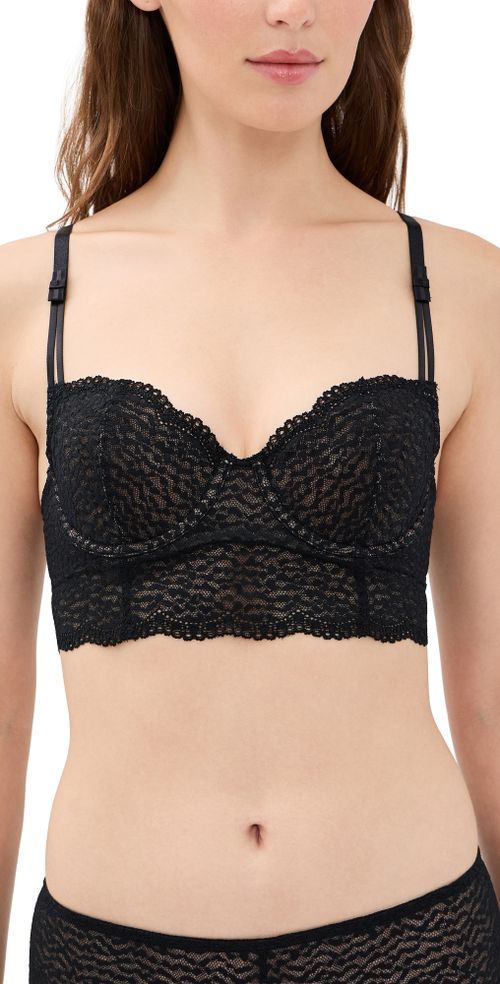 B. tempt'd by Wacoal Untamed Demi Longline Bralette Night