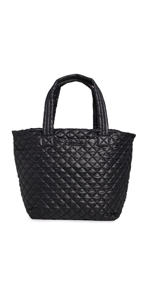 Medium Metro Deluxe Tote Bag Black One Size