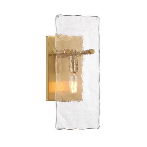 Genry 1-Light Wall Sconce in Warm Bra