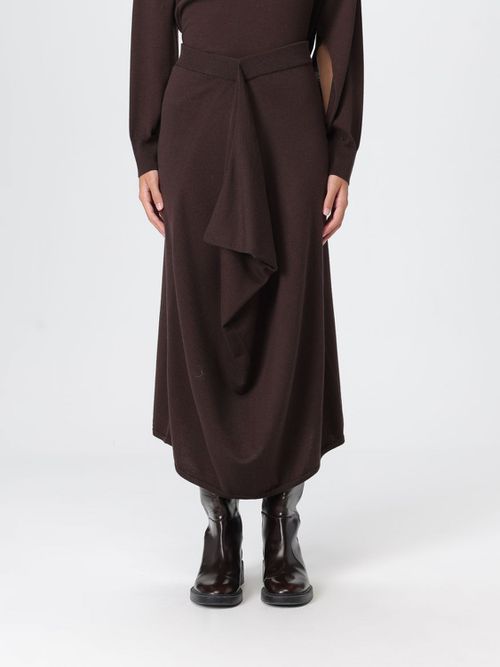 Skirt Woman color Brown