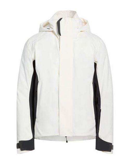 Man Jacket White Size M Virgin Wool, Polyamide, Elastane, Polyester, Polyurethane