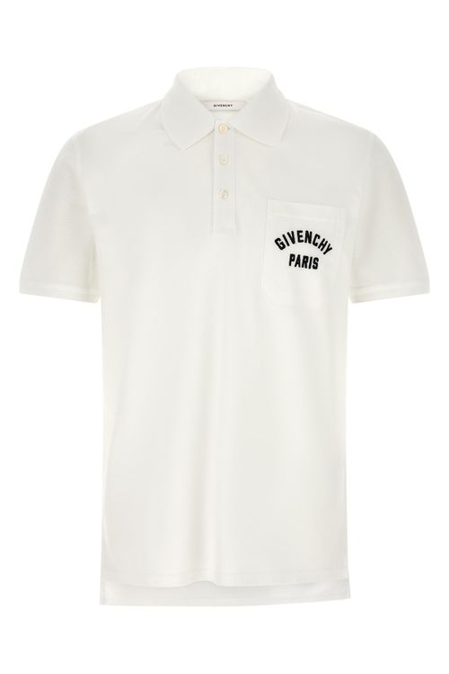 Pocket Embroidery Polo Shirt