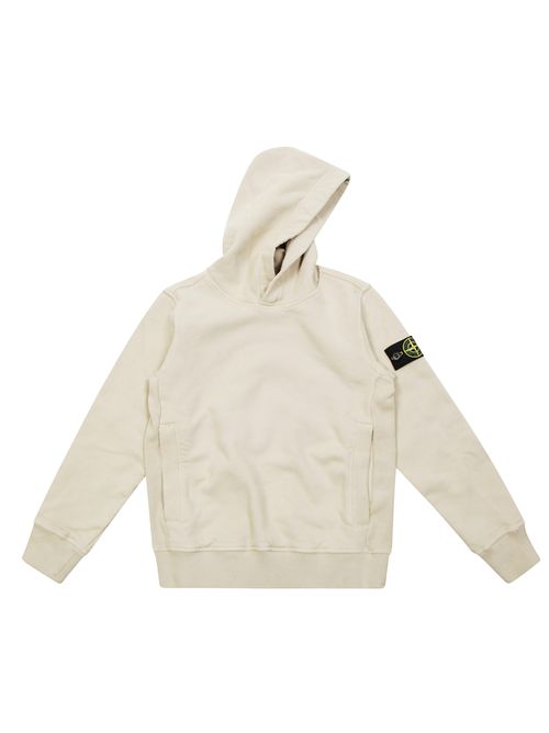 Basic Hoodie T-Shirt with Logo Badge