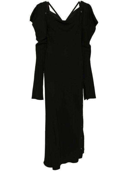 Button dress - Black