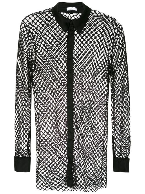 Mesh shirt - Black