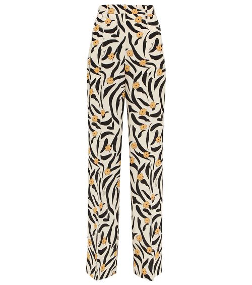 Nanushka High-Rise Straight-Fit-Hose Lanai