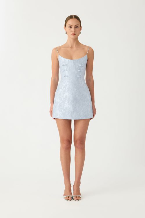 Andi Brocade Mini Dress