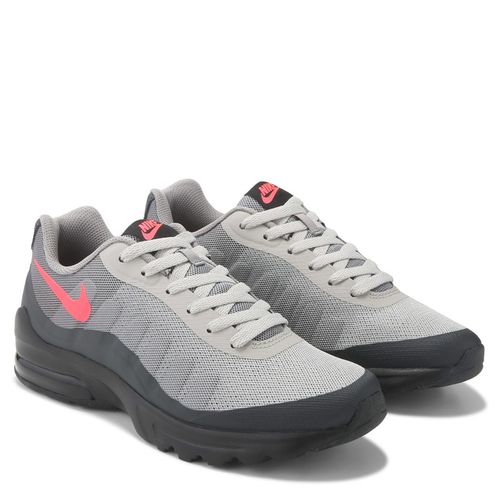 Men's Air Max Invigor Sneakers (Grey/Black/Red)