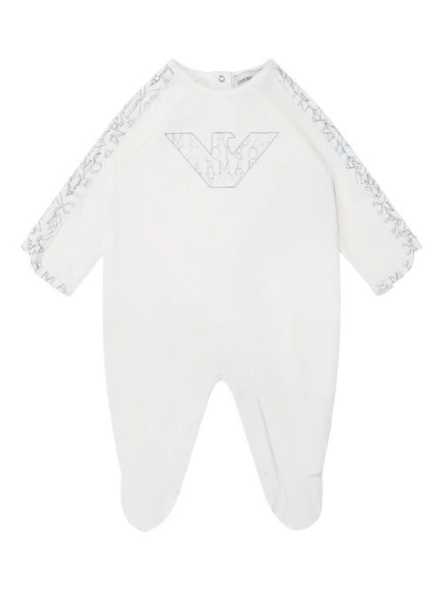 Logo-print pajamas - Blue