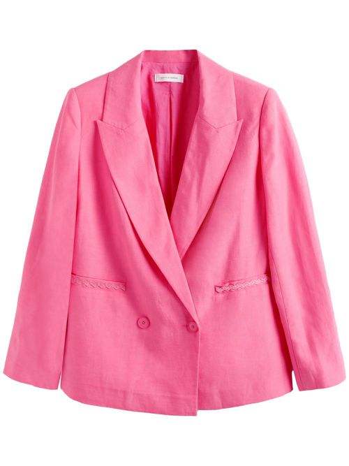 Double-breasted blazer - Pink