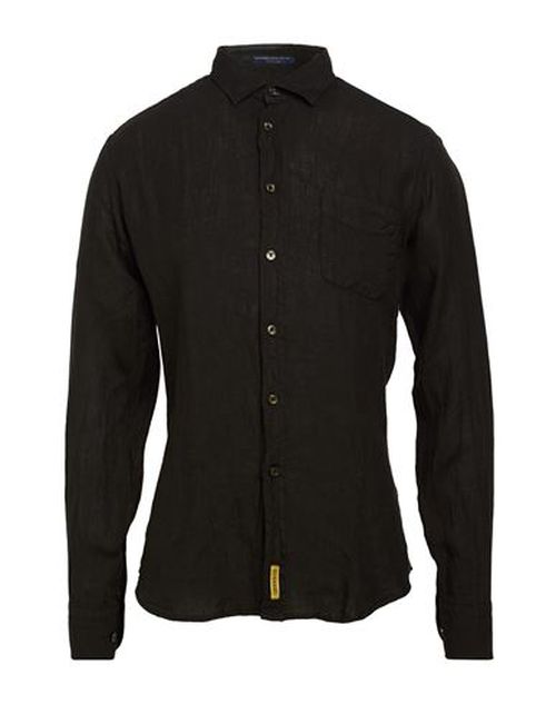 B. d.baggies Man Shirt Black Size S Linen