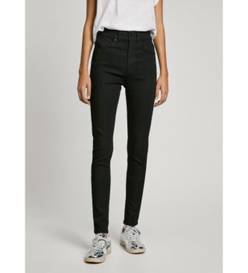 Pepe Jeans for woman. PL204896XM7 Jeans in super skinny fit black (26/28), Casual, Viscose