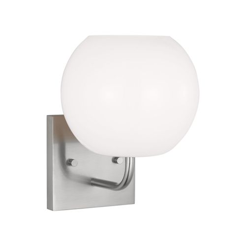 Brushed Steel Bathroom Vanity Light from the Rory Collection