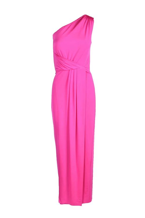 One-Shoulder Midi Dress