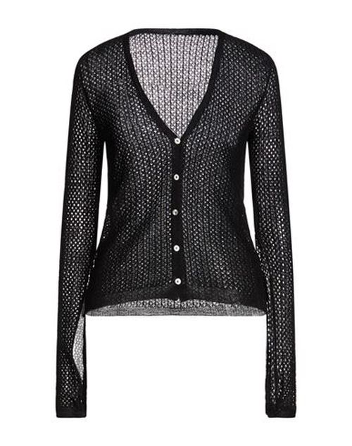 Woman Cardigan Black Size 1 Wool