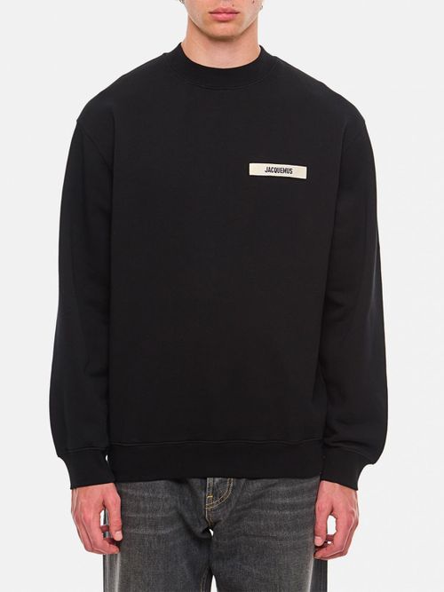 Sweatshirt Men color Black