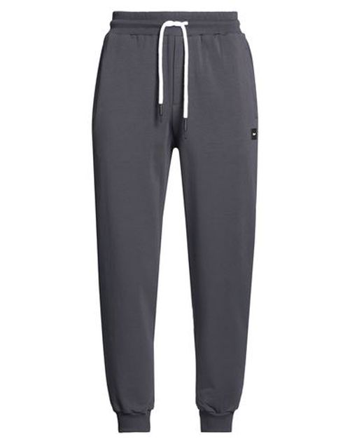 Man Pants Charcoal Size XL Cotton, Elastane