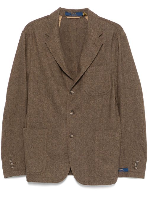 Herringbone blazer - Brown