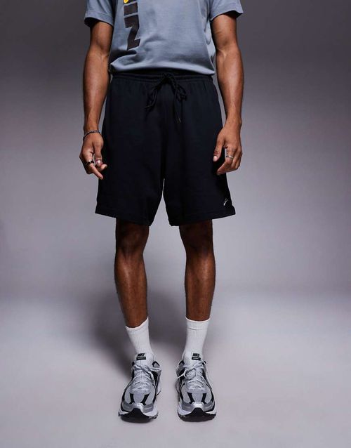 Club knit shorts in black