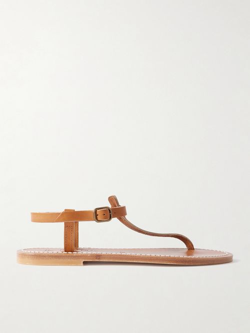 Picon Leather Sandals - Brown