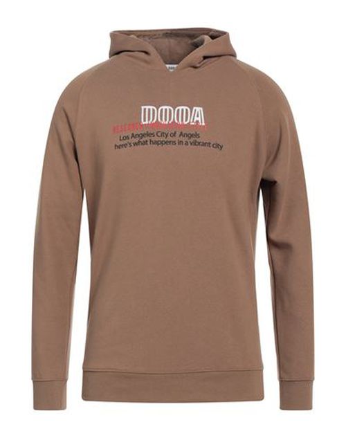 Man Sweatshirt Brown Size XL Cotton, Polyester