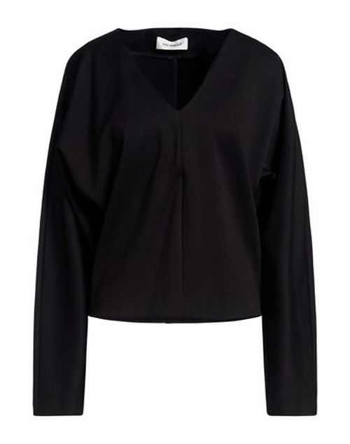 Woman Sweatshirt Black Size 8 Viscose, Polyamide, Elastane