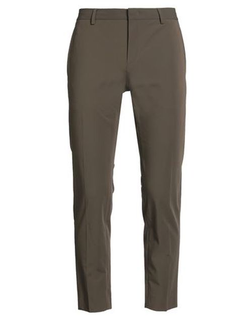 Man Pants Dark brown Size 32 Cotton, Polyamide, Elastane