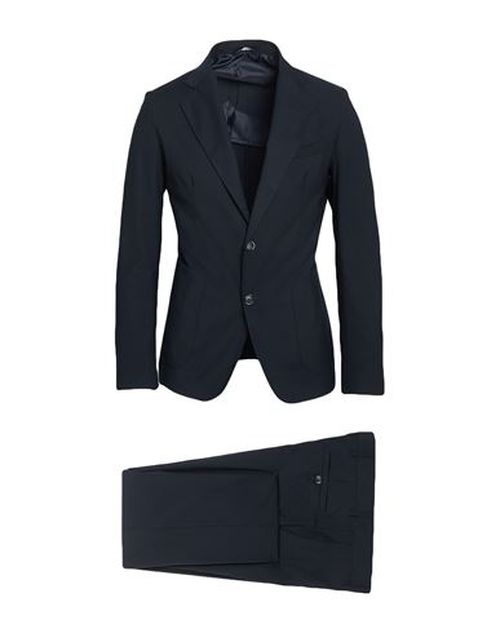 Man Suit Midnight blue Size 36 Polyester, Viscose, Elastane