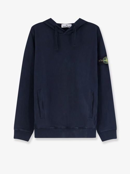 Organic Cotton Hooded Sweatshirt — Navy