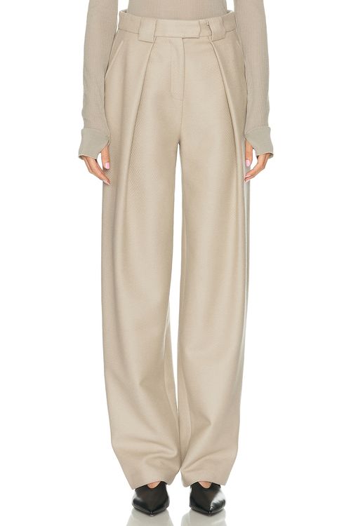 Karen Arcanjo Renium Pant in Cream - Cream. 38 also in
