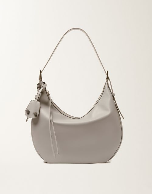 Hobo bag in nappa leather, shade
