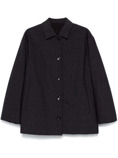 Slub-texture coat - Grey