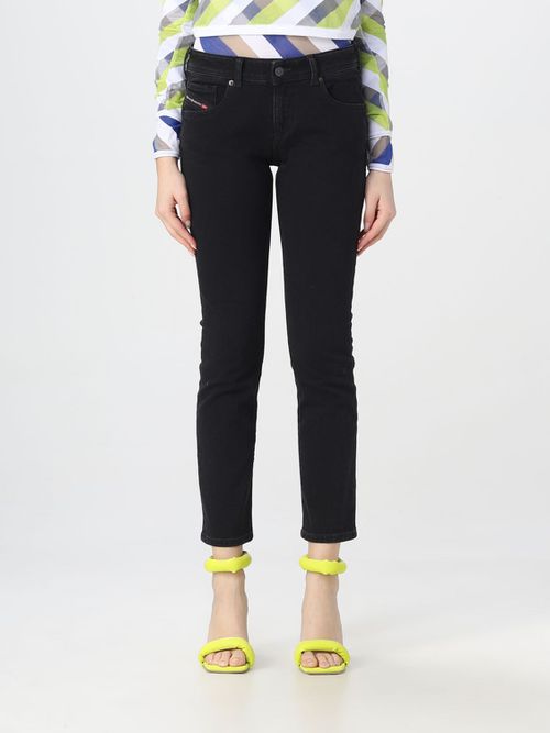 Jeans Woman color Black