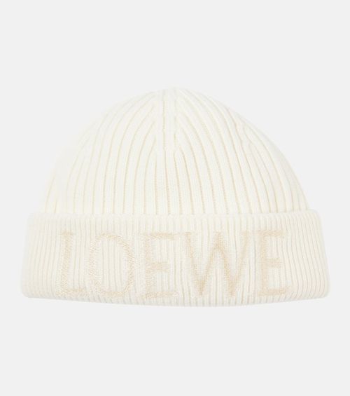 Loewe Logo wool beanie