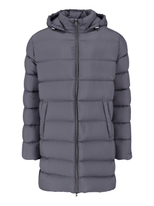 Technical Down Jacket with Acrylic-Coated Polyamide