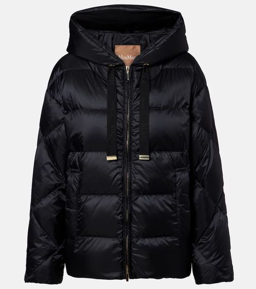 Cube Line quilted down jacket