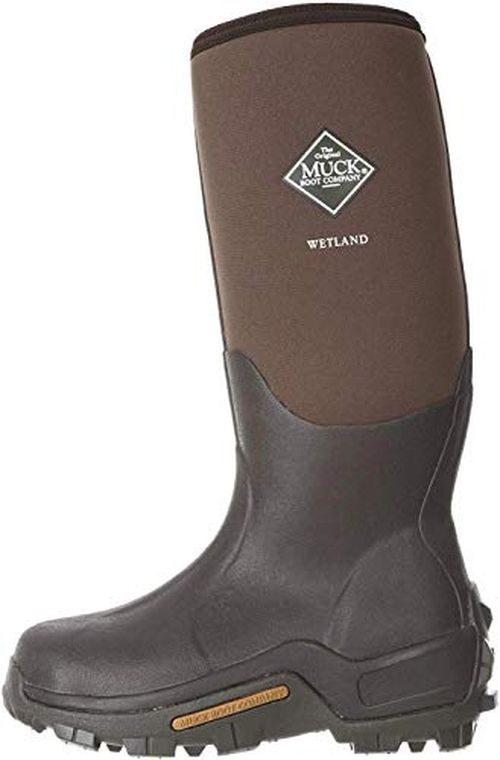 MUCK Men's Wetland Pro Certified Snake Strike Boot, Brown