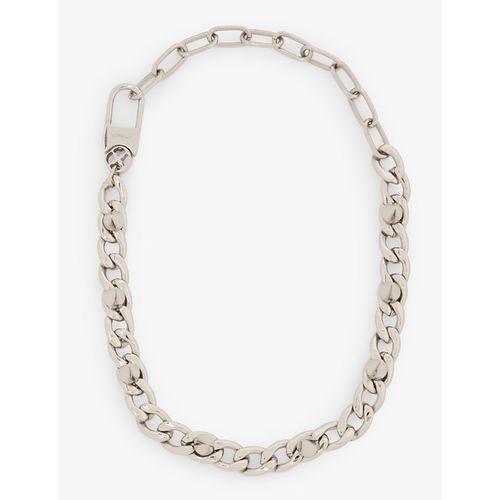 Mens Stainless Steel Frenzy Recycled-stainless Steel Necklace 30CM