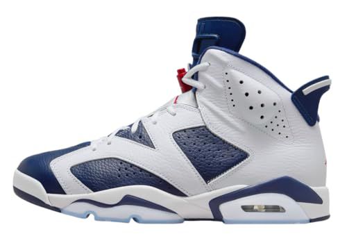 Jordan Men's 6 Retro Olympic White/Varsity Red