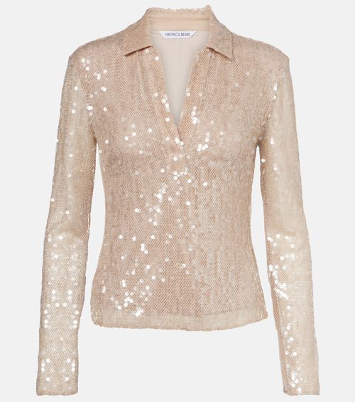 Meryl sequined blouse