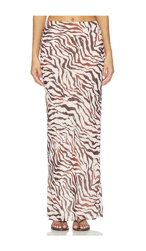 Lovers and Friends Marisol Maxi Skirt in Brown. - XS also in L, M, S