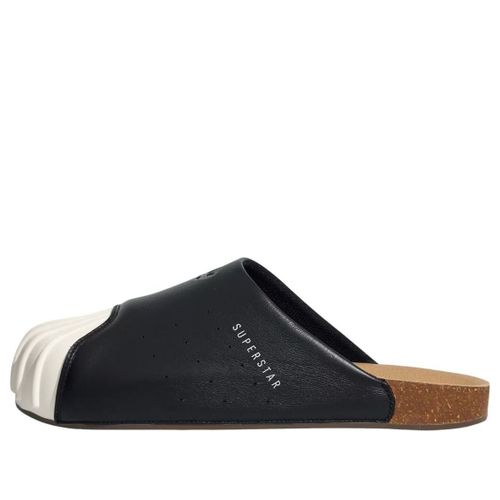Adimule Superstar Slides 'Black Off White'