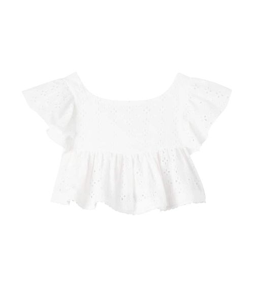 Cycas cotton lace top