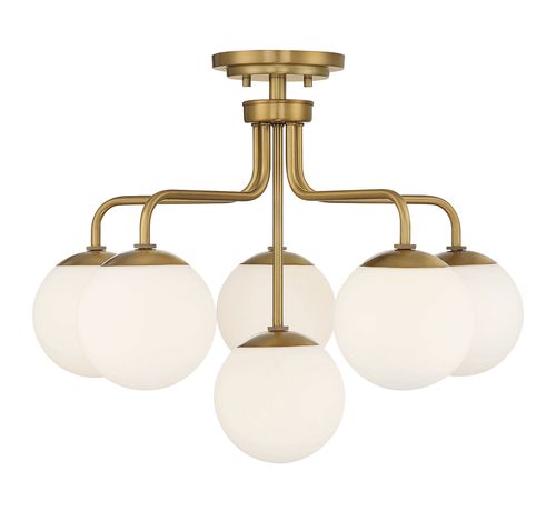 Marco 6-Light Ceiling Light in Warm Bra